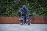 Brompton C Line Explore with Battery Lighting - Silver | Strictly Bicycles