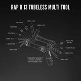 Lezyne Rap II Compact Bike Multi-Tool | Strictly Bicycles