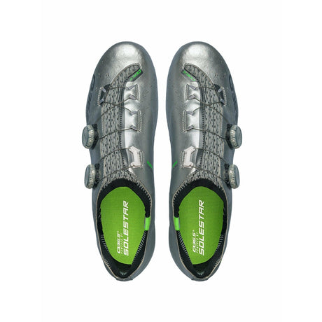 Q36.5 Unique Road Shoes - Silver | Strictly Bicycles