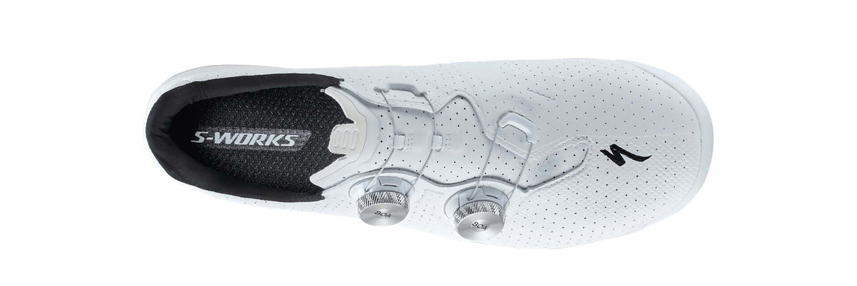 Specialized S-Works Torch Shoe - White | Strictly Bicycles